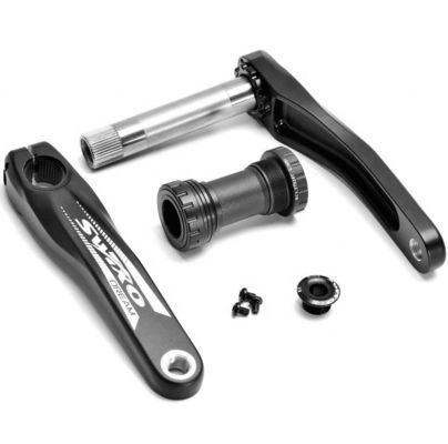 SWTXO GXP Mtb Bike Crank Set 32T 34T 36T 38T Hueco integrado en la bicicleta con rueda de cadena SHN