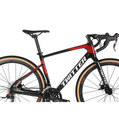 RETROSPEC SENSAH Derrailleur delantero de 22 velocidades Freno de disco de carbono Bicicleta de carretera para montar en grava