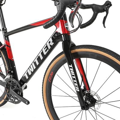RETROSPEC SENSAH Derrailleur delantero de 22 velocidades Freno de disco de carbono Bicicleta de carretera para montar en grava