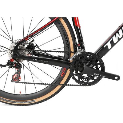 RETROSPEC SENSAH Derrailleur delantero de 22 velocidades Freno de disco de carbono Bicicleta de carretera para montar en grava