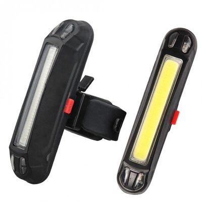 Lámpara LED de cola de cometa USB recargable para bicicleta para ABS PC colocación de montaje