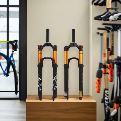 Bicicletas MTB de material de carbono Horquillas de choque de aire para bicicletas BMX de 26/27.5/29 pulgadas en 2024