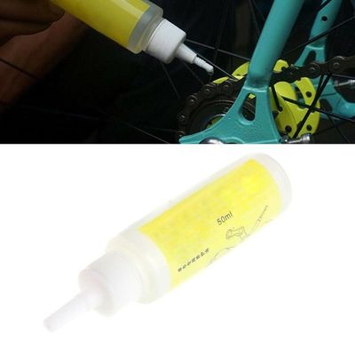 Lubrificante para limpieza de aceite para cadenas de bicicletas de 50 ml Mantenga su cadena bien lubricada