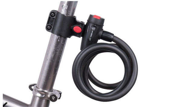 2022 Cerradura de cable de acero contra robo de bicicletas Cerradura de seguridad portátil para bicicletas de montaña MTB