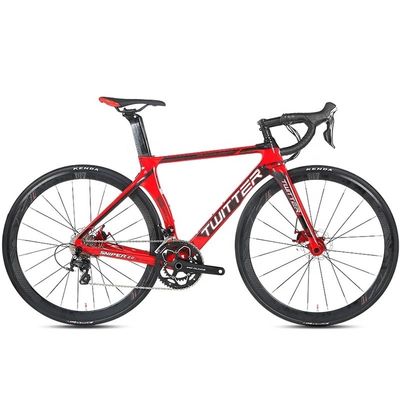 700C*25C SNIPER2.0 22 velocidad freno de disco hidráulico bicicleta de carretera marco de fibra de carbono para hombres de carreras