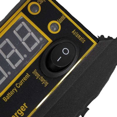 Tiroflx General 15A Cargador inteligente de baterías para automóviles y motocicletas de 12V/24V