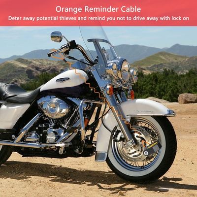 Alarma de vibración de 110 dB Cerradura de motocicleta para seguridad anti-robo