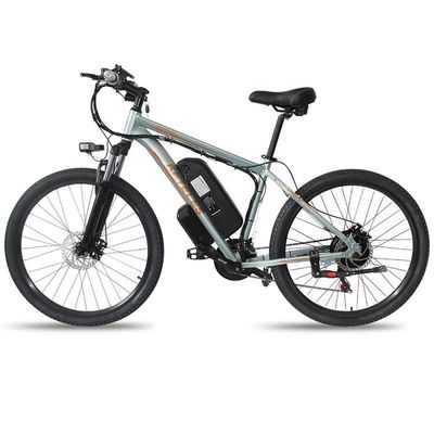 1000W 17.5AH Bicicleta de montaña eléctrica de montaña de 26 pulgadas E-bicicleta de montaña Motor de eje trasero de aleación de aluminio