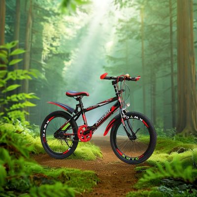 Bicicleta de montaña infantil de 18/20/22/24 pulgadas de velocidad única y acero de carbono alto de 7 velocidades para niños y niñas
