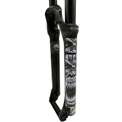 Autoadhesivo de protección de tenedor de bicicleta 3D impermeable para protección decorativa del marco de la bicicleta