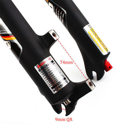 24-28 pulgadas MTB Bicicleta Air Shock Horquillas Suspensión Horquillas de freno para 700c longitud del volante 220m