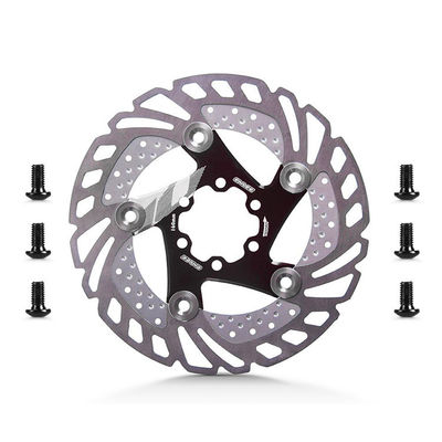 ENLEE DH 6 pulgadas 160mm/180mm/203mm Disco flotante para bicicletas de montaña Actividades al aire libre