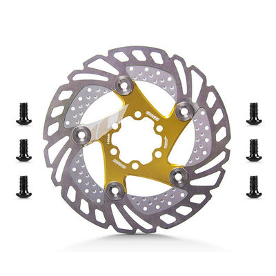 ENLEE DH 6 pulgadas 160mm/180mm/203mm Disco flotante para bicicletas de montaña Actividades al aire libre
