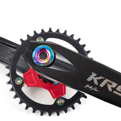Categoría CRANK 2021 Piezas de bicicletas de aluminio colorido M18/M20 MTB Crankset Cover Screw