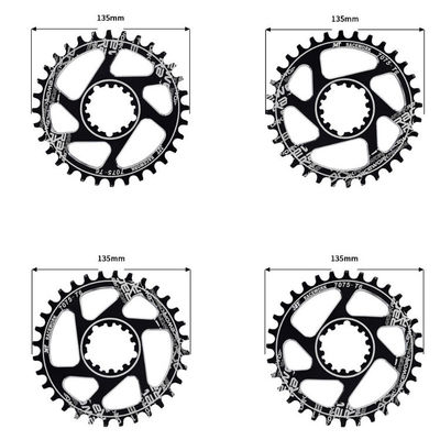 RACEWORK 32T 34T 36T 38T Chainring para MTB GXP Crank 170mm y 68MM Conjunto de soporte inferior