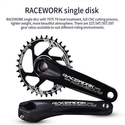 RACEWORK 32T 34T 36T 38T Chainring para MTB GXP Crank 170mm y 68MM Conjunto de soporte inferior