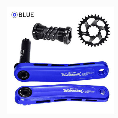 Crankset de bicicleta MTB con anillo de cadena 30/32/34/36/38T y longitud de manivela de 170 mm