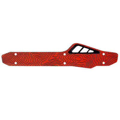 Protector de la cadena del marco de la bicicleta de MTB en negro 26x6.3x0.07cm para ciclismo y bicicletas