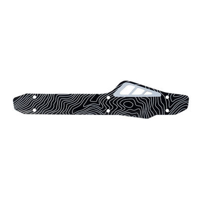 Protector de la cadena del marco de la bicicleta de MTB en negro 26x6.3x0.07cm para ciclismo y bicicletas