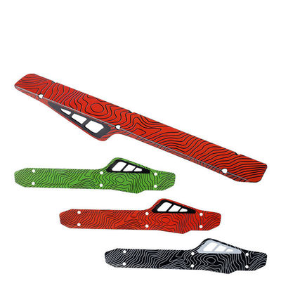 Protector de la cadena del marco de la bicicleta de MTB en negro 26x6.3x0.07cm para ciclismo y bicicletas